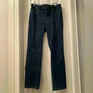 Lauren Jeans Co. Ralph Lauren cotton blend blue jeans curvy size 10